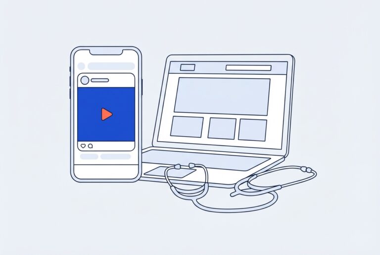Smartphone, ordinateur et stéthoscope : communication digitale santé